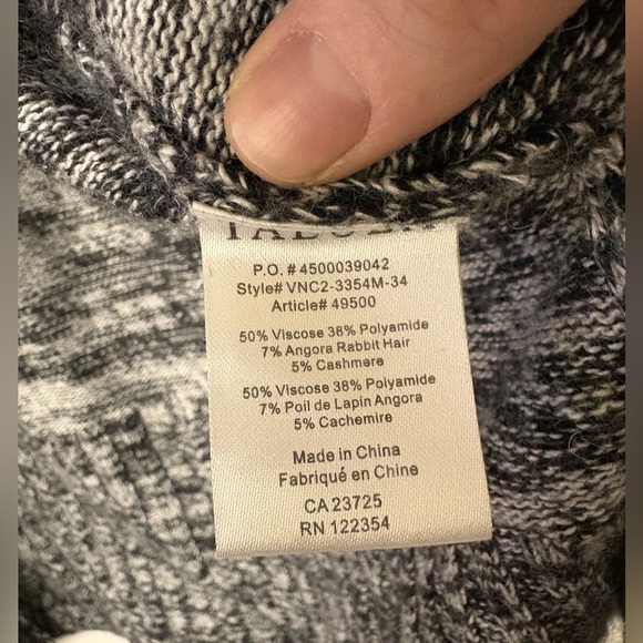 Aritzia Cashmere Talula Wool Oversized Cardigan Womens Small Angora Rabbit Hair - Picture 4 of 6